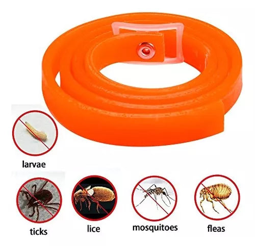Collar Anti Pulgas Parasitos Perro Gatos