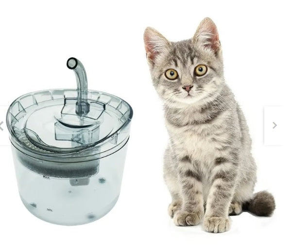Fuente de agua para mascotas con sensor