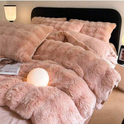 CUBRELECHO PELUCHE CAMA DOBLE