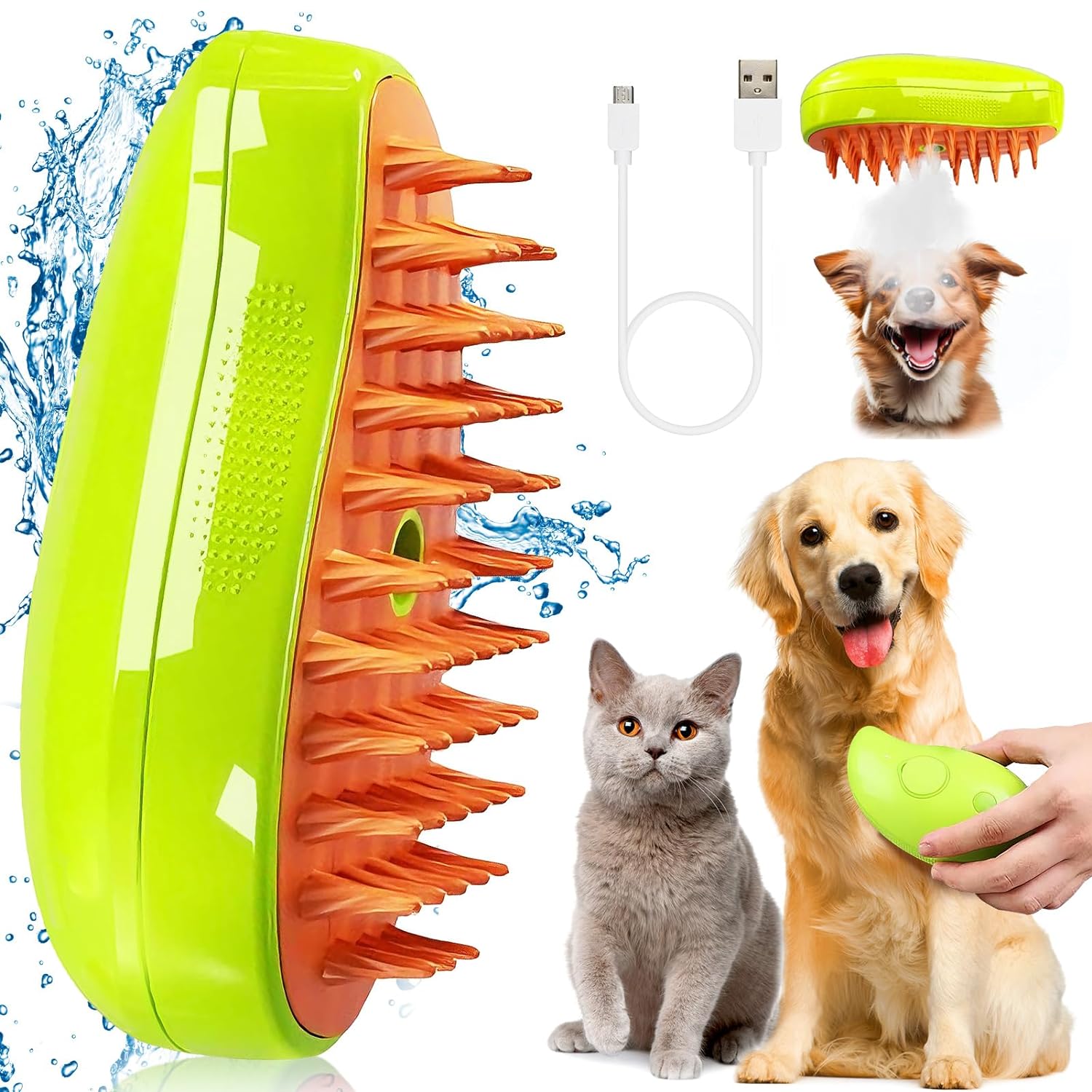 Cepillo para mascotas con vapor – VIKINGO TREND STORE