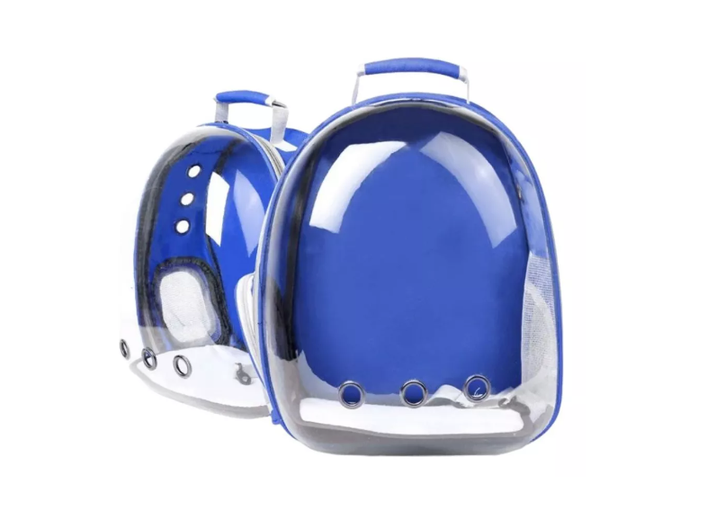 MALETA TRANSPARENTE PARA TU PERRO O TU GATO!!
