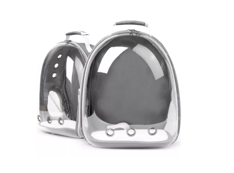 MALETA TRANSPARENTE PARA TU PERRO O TU GATO!!