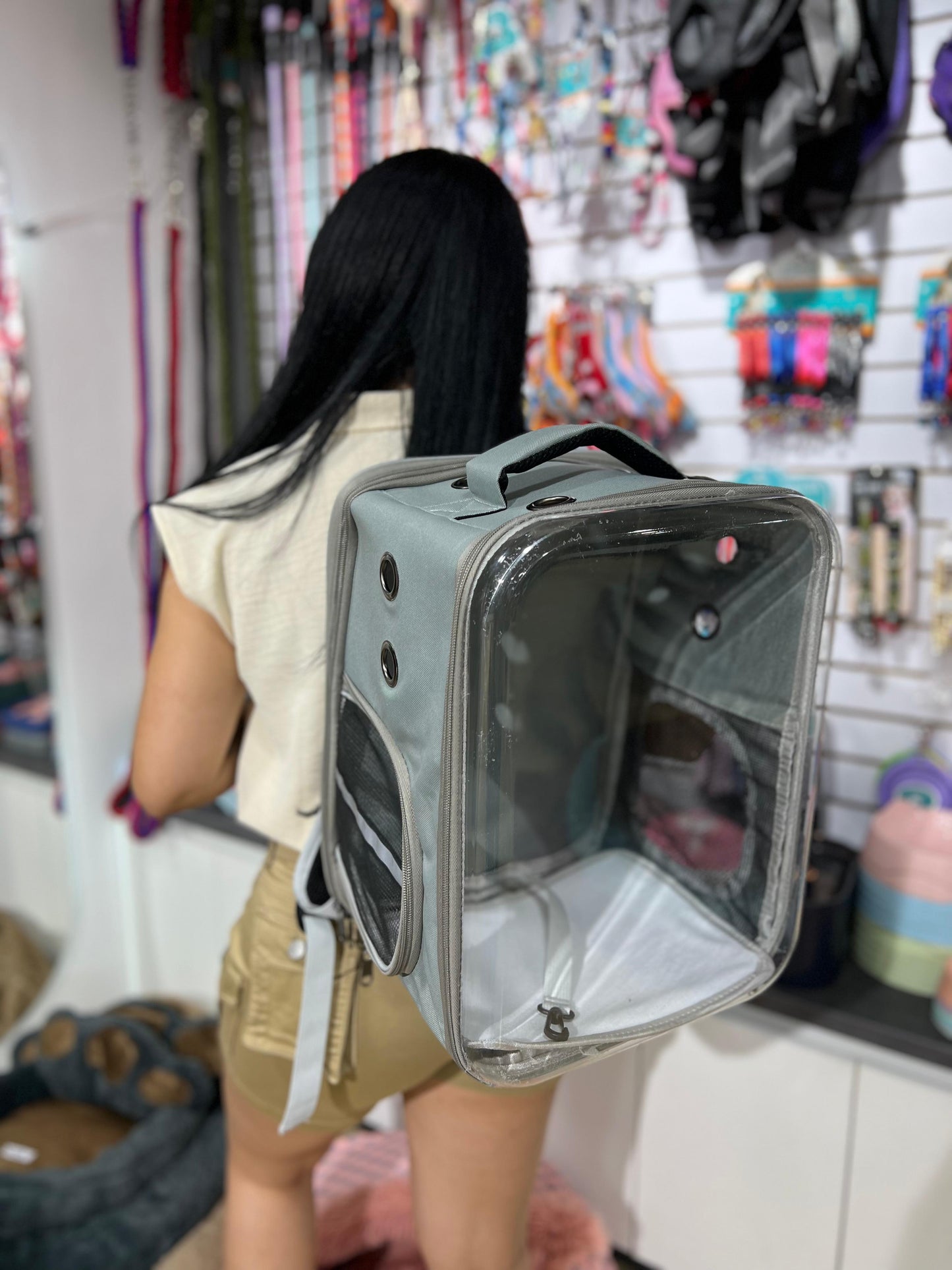MORRAL CUADRADO PARA MASCOTA S4